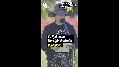 An Update On The Light Australia spoken by DOMINIQUE