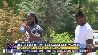 Ravens report for training camp