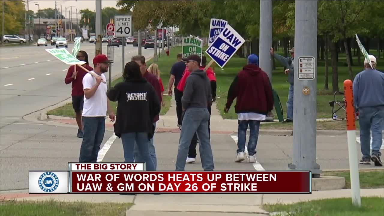 GM gives update to employees while UAW urges automaker to 'stop playing games'