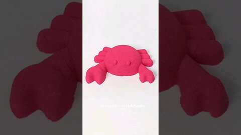 Kinetic Sand Cutting in Reverse