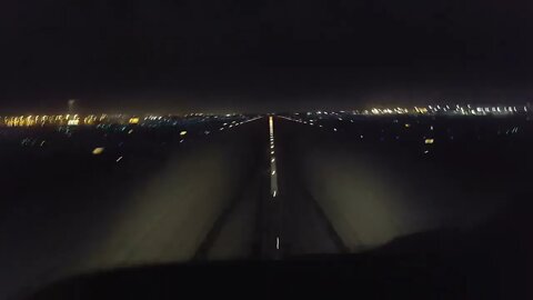 Landing on runway 26L Miami International Airport B747-400