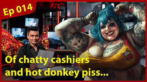 [SATIRE] XY NEWS Episode 014 - Of chatty cashiers and hot donkey piss...