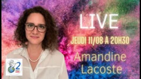 Live avec Amandine Lacoste