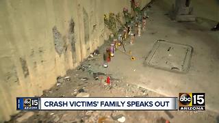 Phoenix crash victim's family speaks out