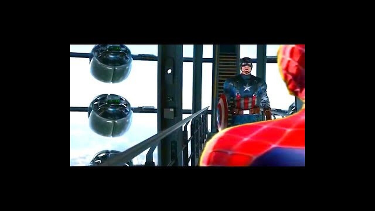 Spider-Man(Tobey Maguire) VS Captain America THE FIGHT