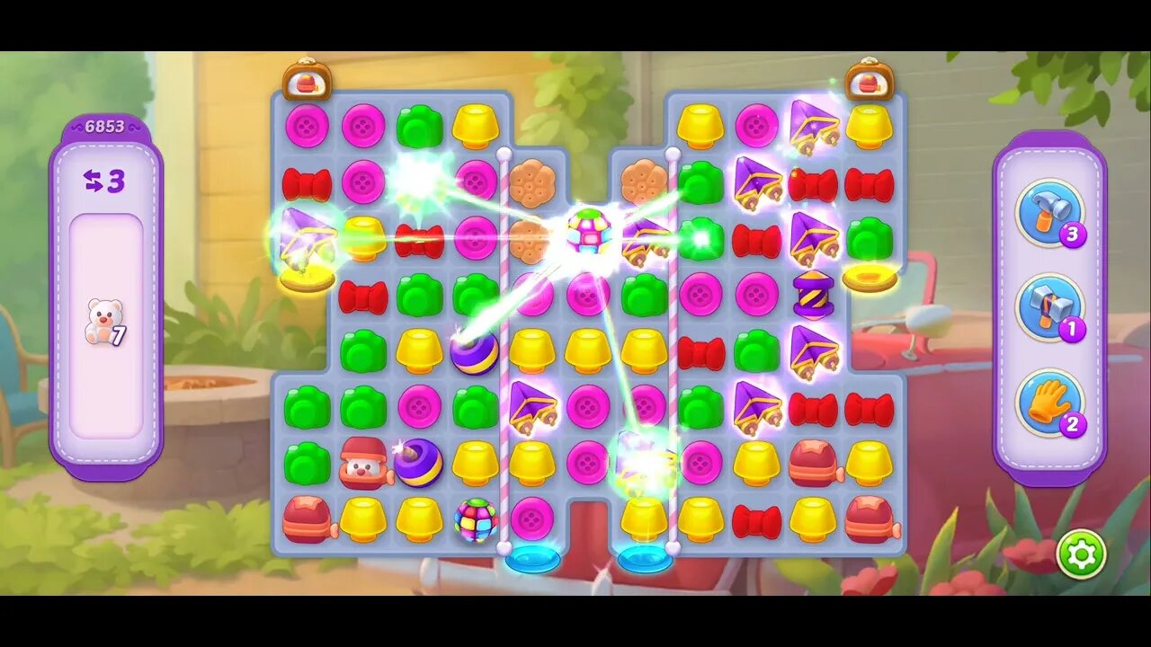 Playrix Homescapes Gameplay Walkthrough Level 6853