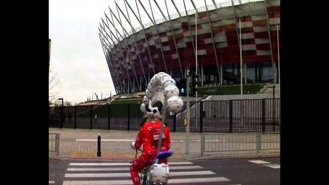 Didi Senft's Soccer Bike