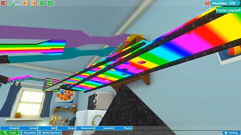 Rainbow Run Goes Anti-Gravity - Final Build - Marble World