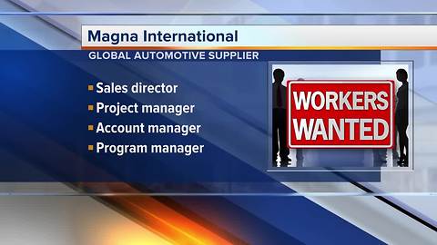 Magna International hiring in Troy and across the state