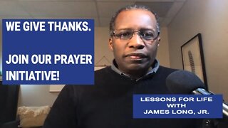 We Give Thanks: A Thanksgiving Prayer Initiative