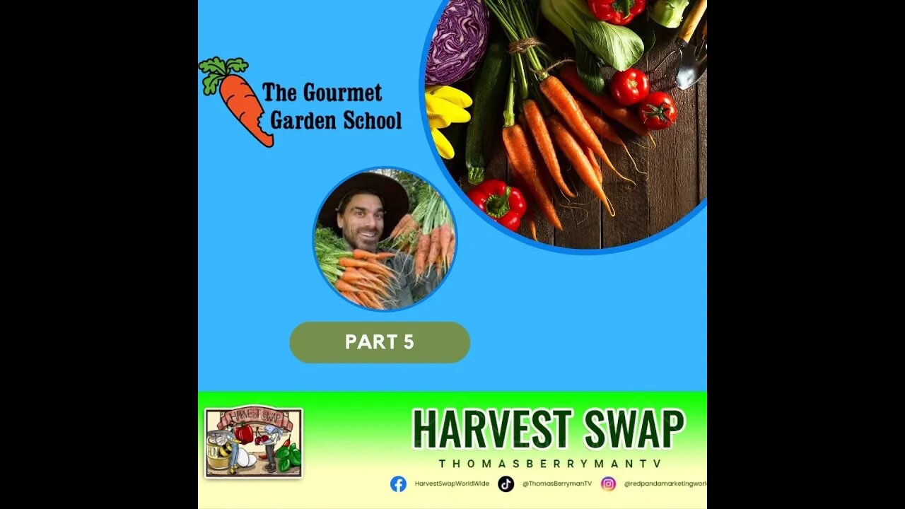 The Gourmet Garden School Interview Part 5: #globalwarming #soilhealth #gardening #australia #food