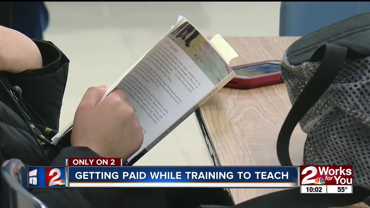 Getting paid while training to teach