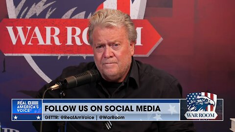 Steve Bannon's Condition To Support Israel Aid
