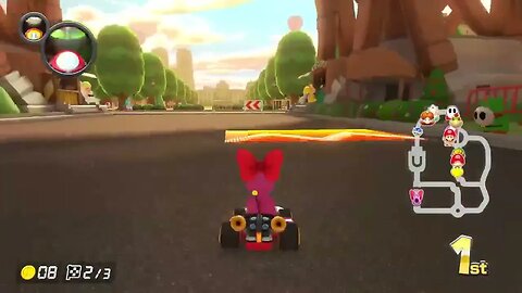 Mario Kart 8 Deluxe - Tour Paris Promenade Gameplay