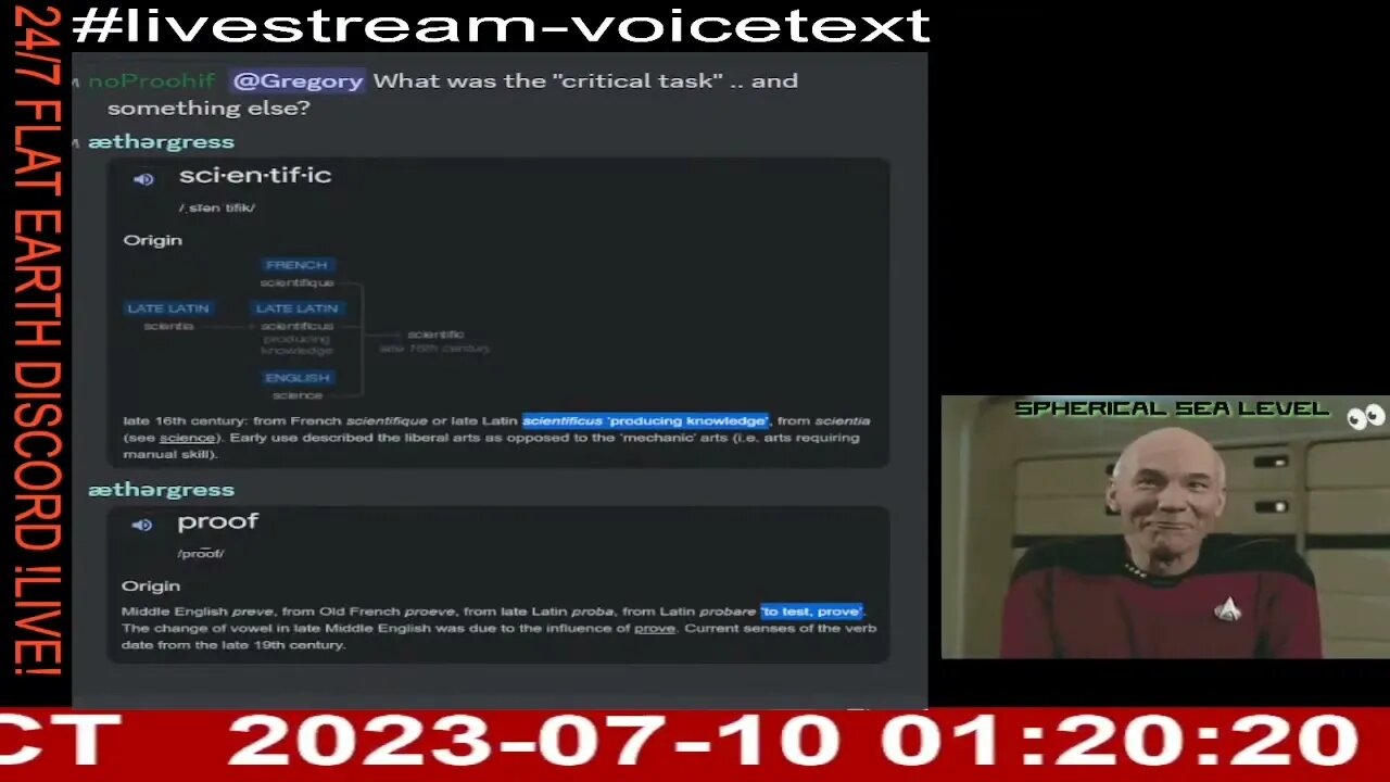24/7 Flat Earth Discord Channel - Roohif Part 13