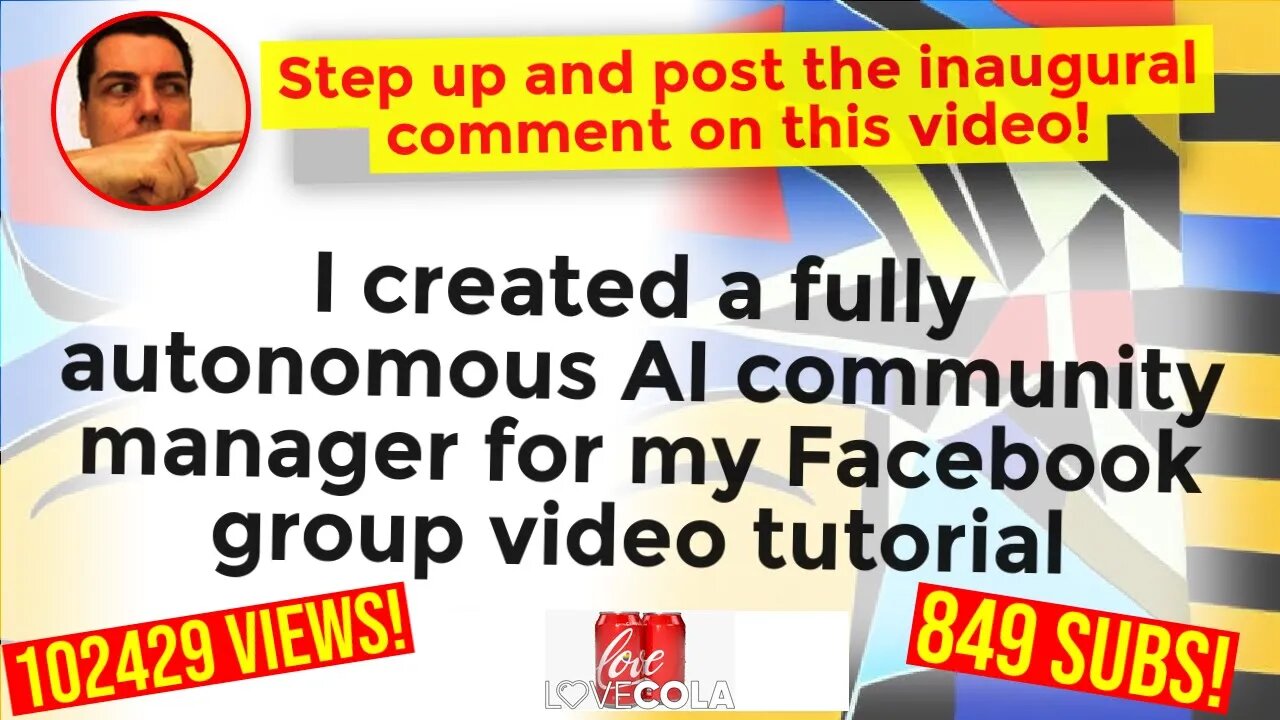 I created a fully autonomous AI community manager for my Facebook group video tutorial