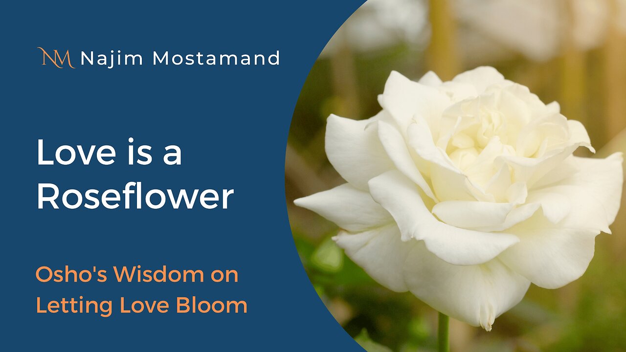 Love is a Roseflower: Osho's Wisdom on Letting Love Bloom