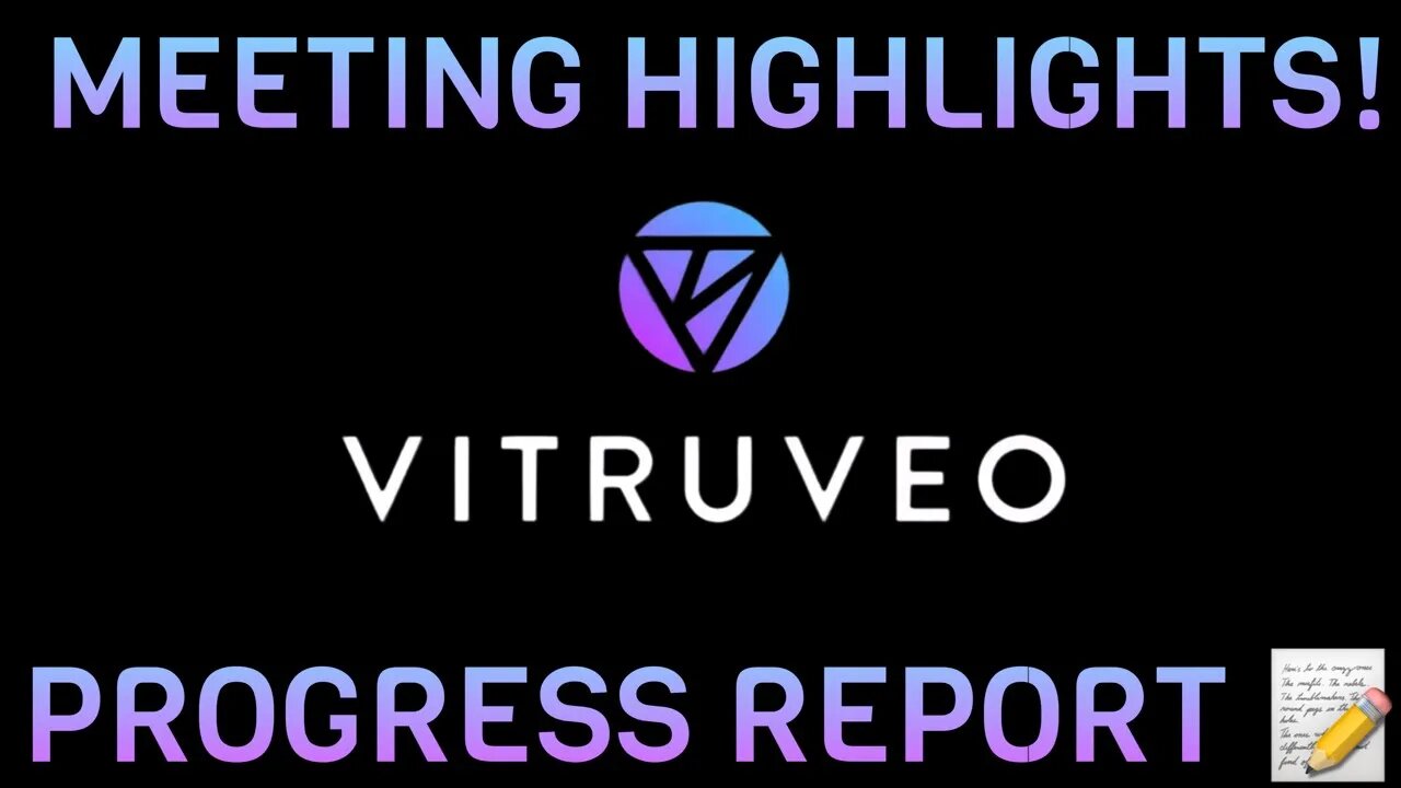 Vitruveo Update! Vitruveo Meeting Highlights! #vitruveo #vtru #vitruveoblockchain #defi #nft