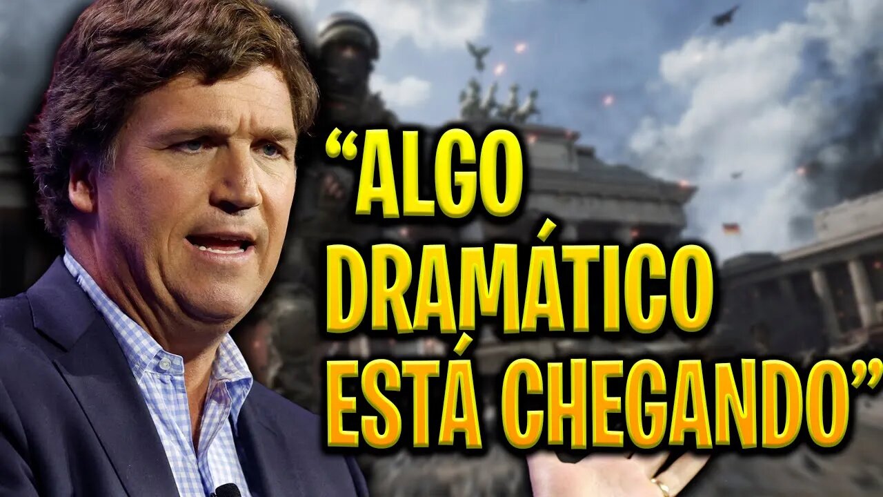 "ALGO DRAMÁTICO ESTÁ CHEGANDO." | ALERTA TUCKER CARLSON | Renato Barros