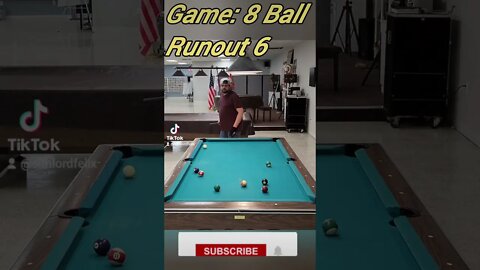 runout 6 #8ballpool #shorts