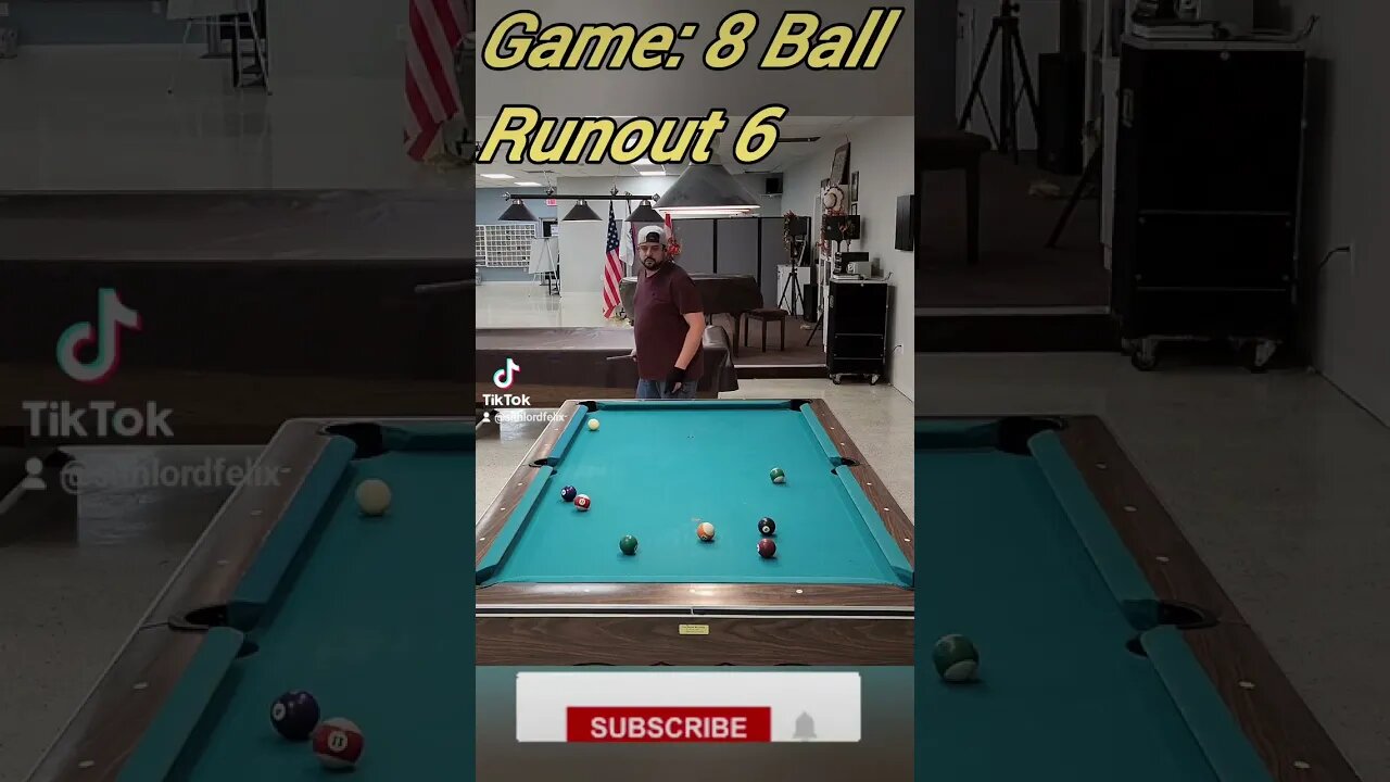 runout 6 #8ballpool #shorts