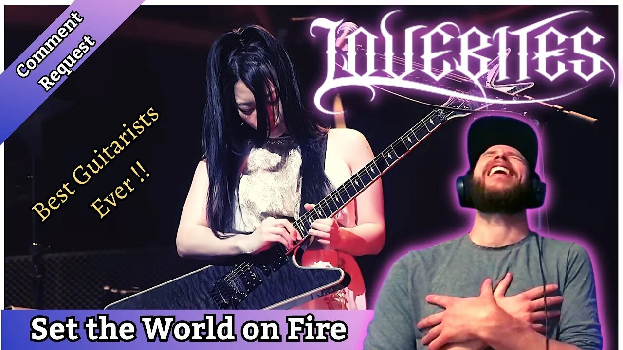 I'M IN HEAVEN | Canadian Reacts to LOVEBITES / Set The World On Fire #lovebites #reaction