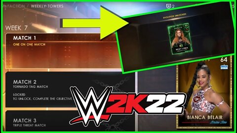 WWE 2K22: MY FACTION - PART 25 - BRAND NEW TOWER + BIG TIME BECKS!