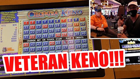 VETERAN EDITION - LIVE KENO WITH GUEST #2