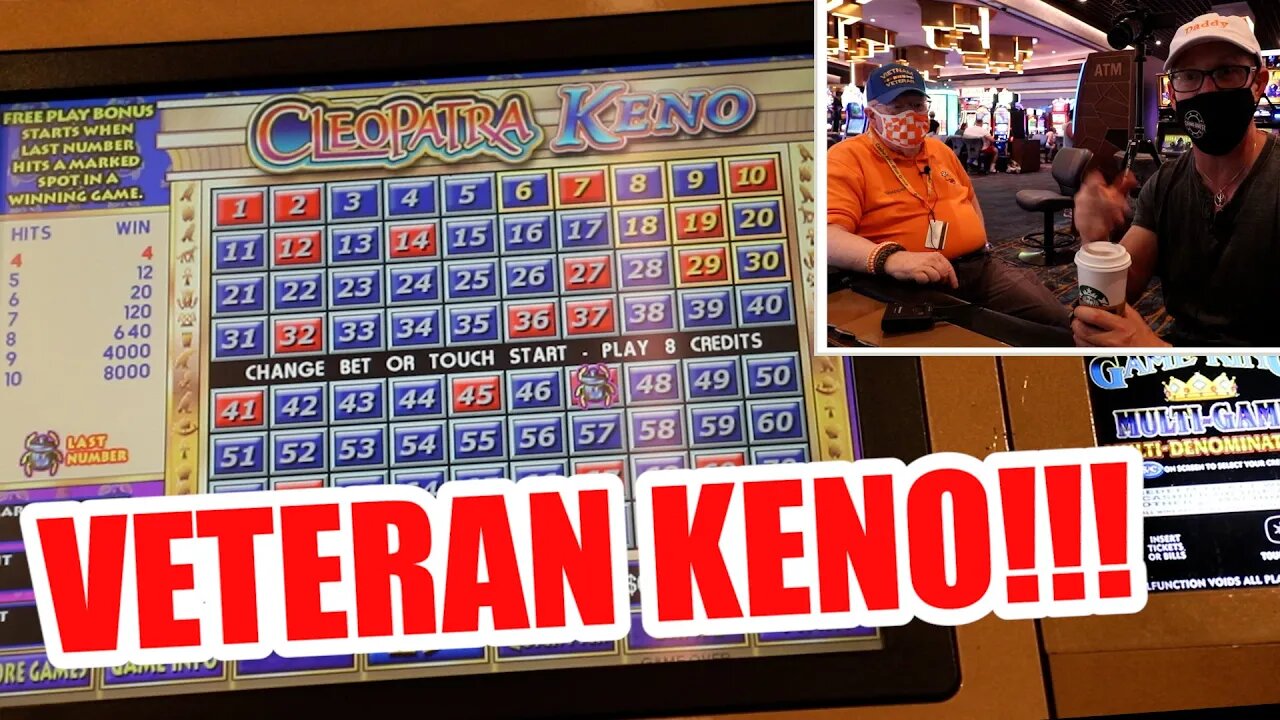 VETERAN EDITION - LIVE KENO WITH GUEST #2
