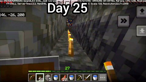 Week 4 of 100 days Minecraft POCKET EDITION!!!