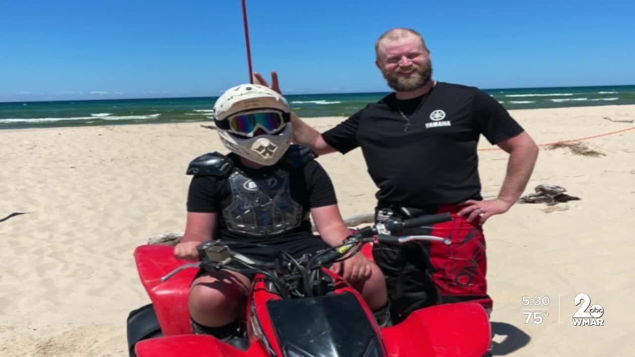 Man severely injured in ATV crash while saving son