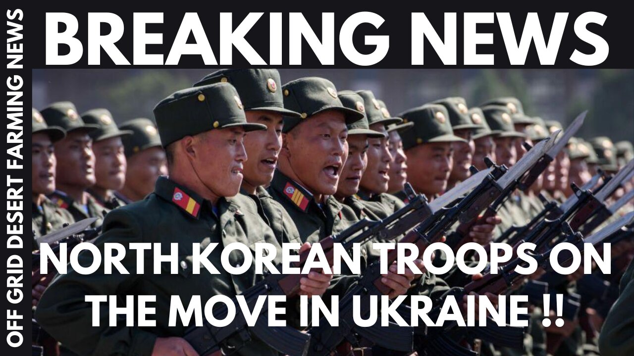 BREAKING NEWS: NORTH KOREAN TROOPS ON THE MOVE IN UKRAINE..MASSIVE DRONE ATTACK IN MOSCOW BY UKRAINE