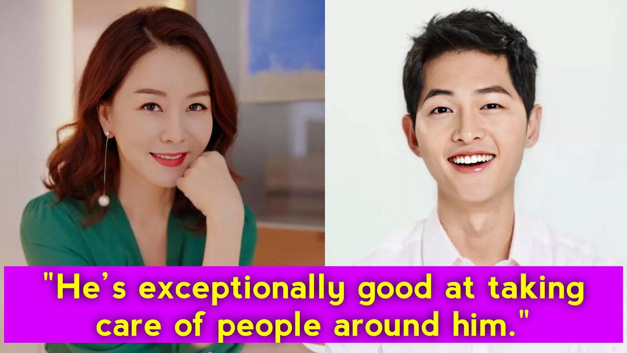 Actress Kim Jung-nan revealed her admiration for Song Joong-ki!