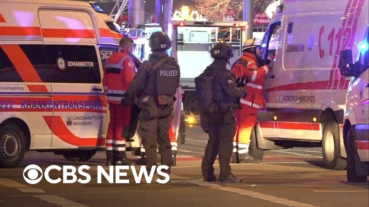 Car plows into crowd at Germany Christmas market, dozens reported injured