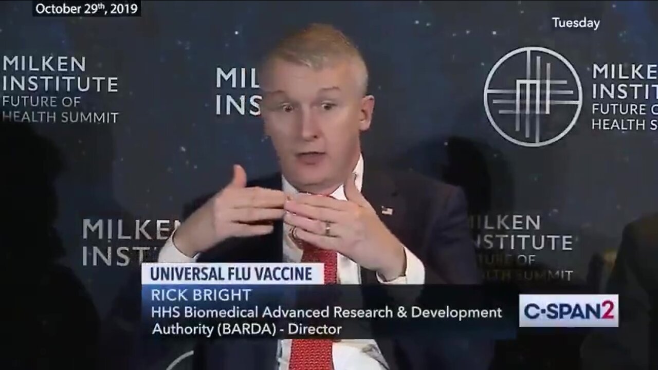 ''Blow the system up!'' Fauci [2019] on how to push new vaccine tech