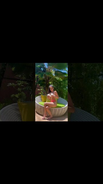 Urfi javed done it again - she posted latest topless video holding sea shells