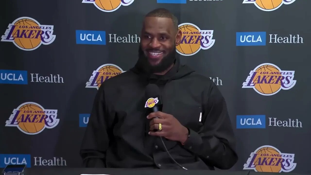 LeBron James on his Groin Injury - NBA Highlights Today - Postgame Interview