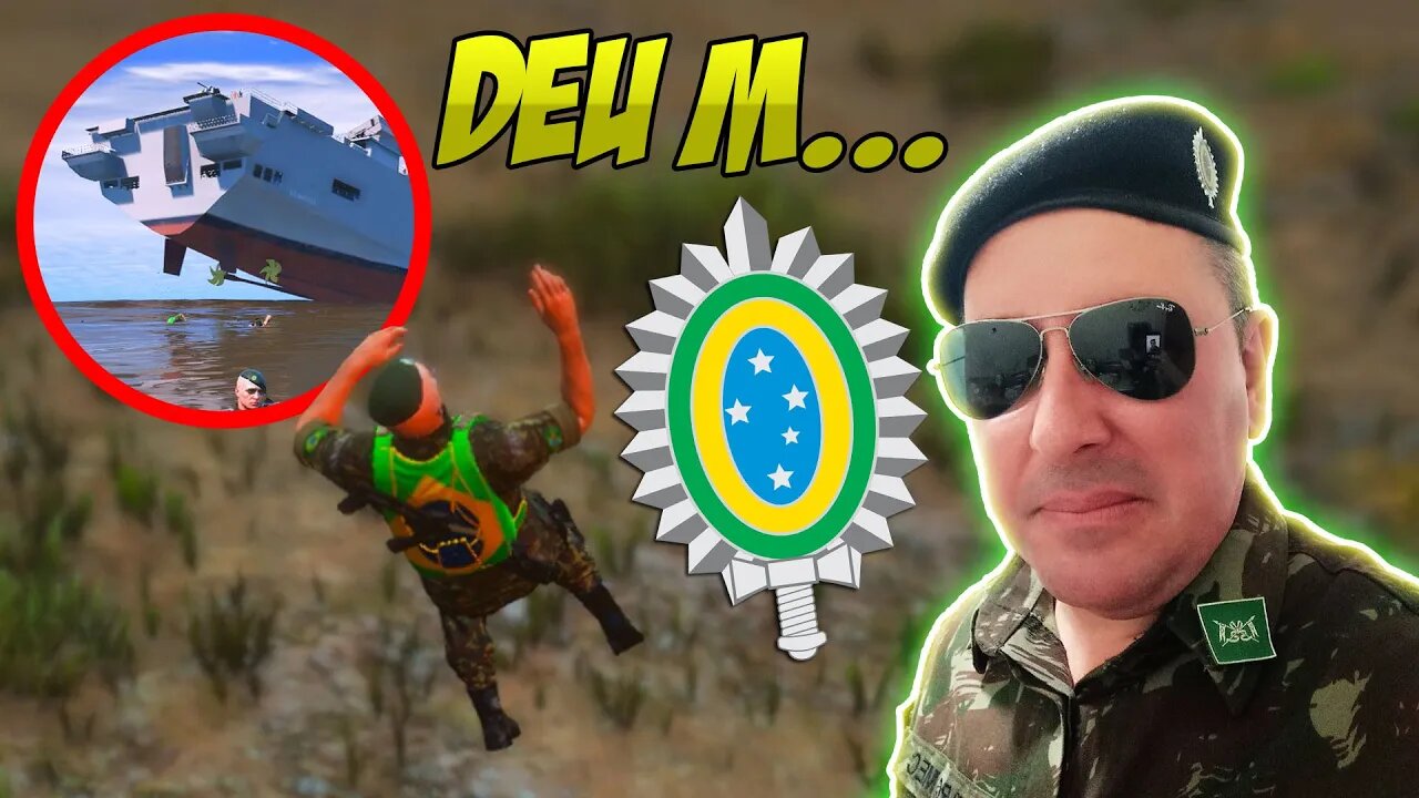 SARGENTO NA VIDA REAL TENTANDO SER SARGENTO NO GTA ROLEPLAY - #deuruim