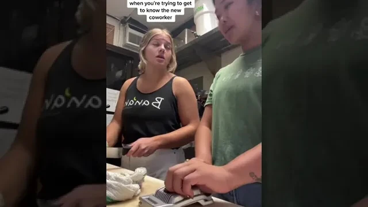 When You're Trying To Get To Know The New Coworker Video By Kenzh16 #Shorts