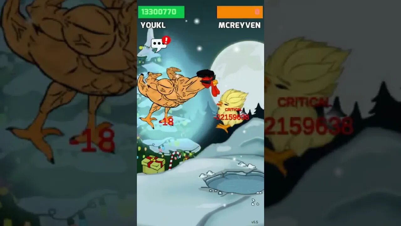 taguro vs super sisiw \\ why why \\ manok na pula game update