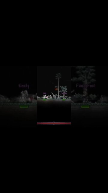 It's big, it's glowing, and it's eating me. #terraria #kingslime