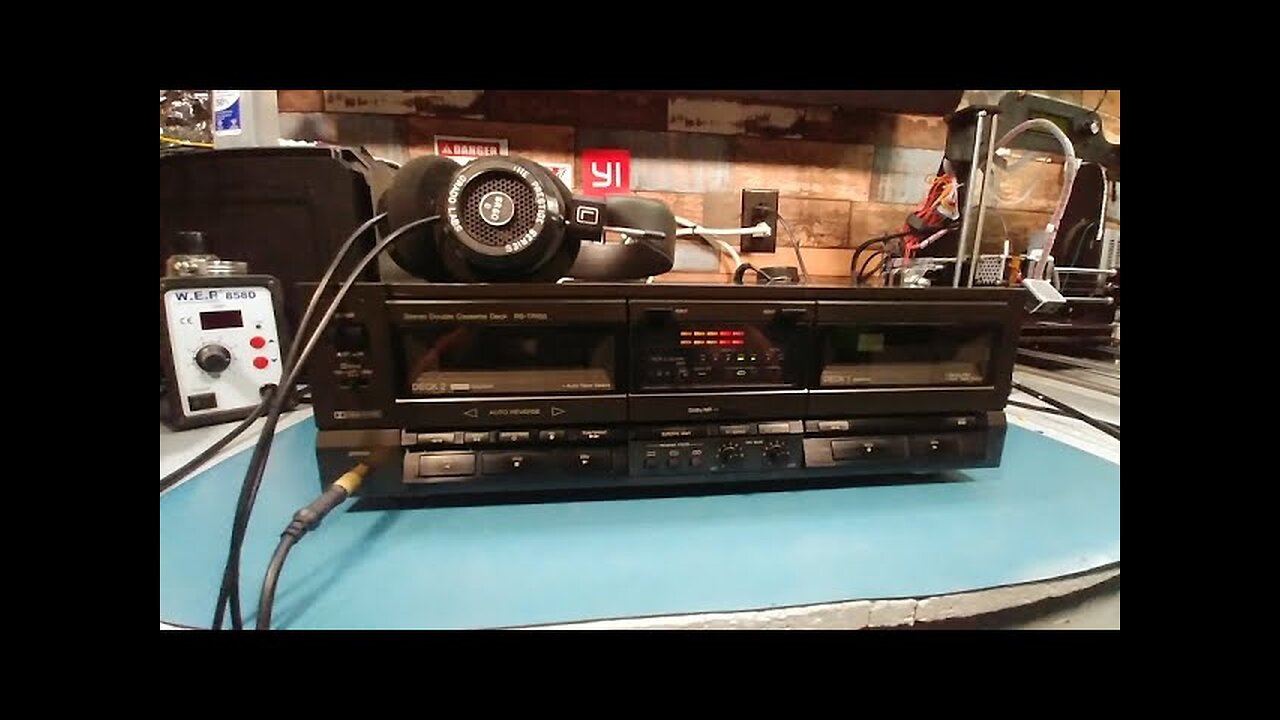 Technics RS-TR155 Cassette Deck (1989) *CLEANING +TEST*