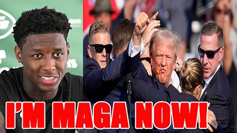 Jets CB Sauce Gardner ENDORSES Trump after ASSASSINATION attempt FAILS! CRAZY Leftist ATTACKS him!