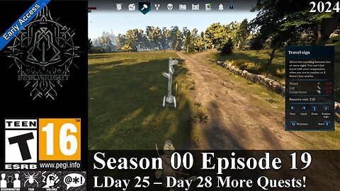 Bellwright EA 2024 (Season 00 Episode 19) Day 25 – Day 28 More Quests!