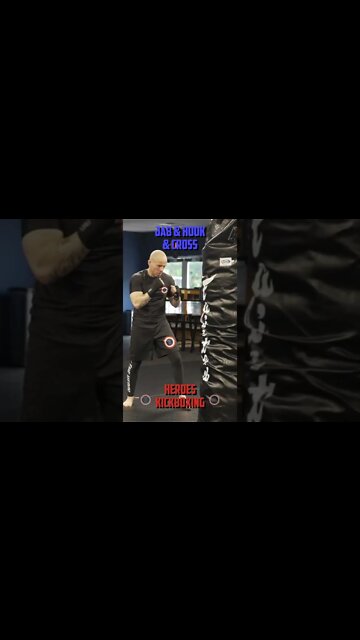 Heroes Training Center | Kickboxing & MMA "How To Double Up" Jab & Hook & Cross | #Shorts