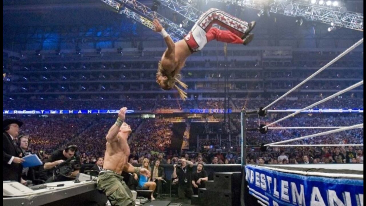 John Cena vs Shawn Michaels WrestleMania 23