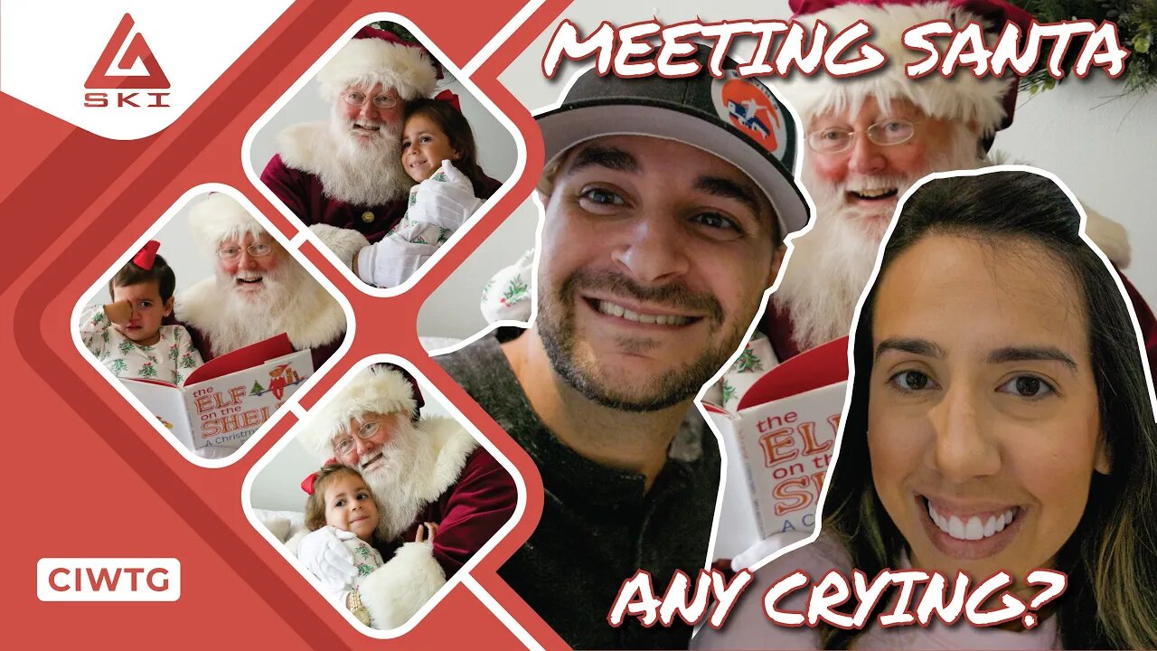 WILL OUR KIDS CRY MEETING SANTA | MEETING SANTA IN 2022 | CIWTG