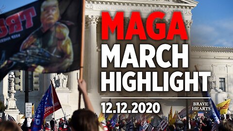 Highlights of Dec 12 Stop-the-Steal March and Rallies for Trump in DC | BraveHearts Sean Lin