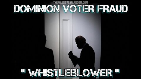 ⚠️ "BREAKING NEWS 2020 ELECTION FRAUD WHISTLEBLOWER"⚠️