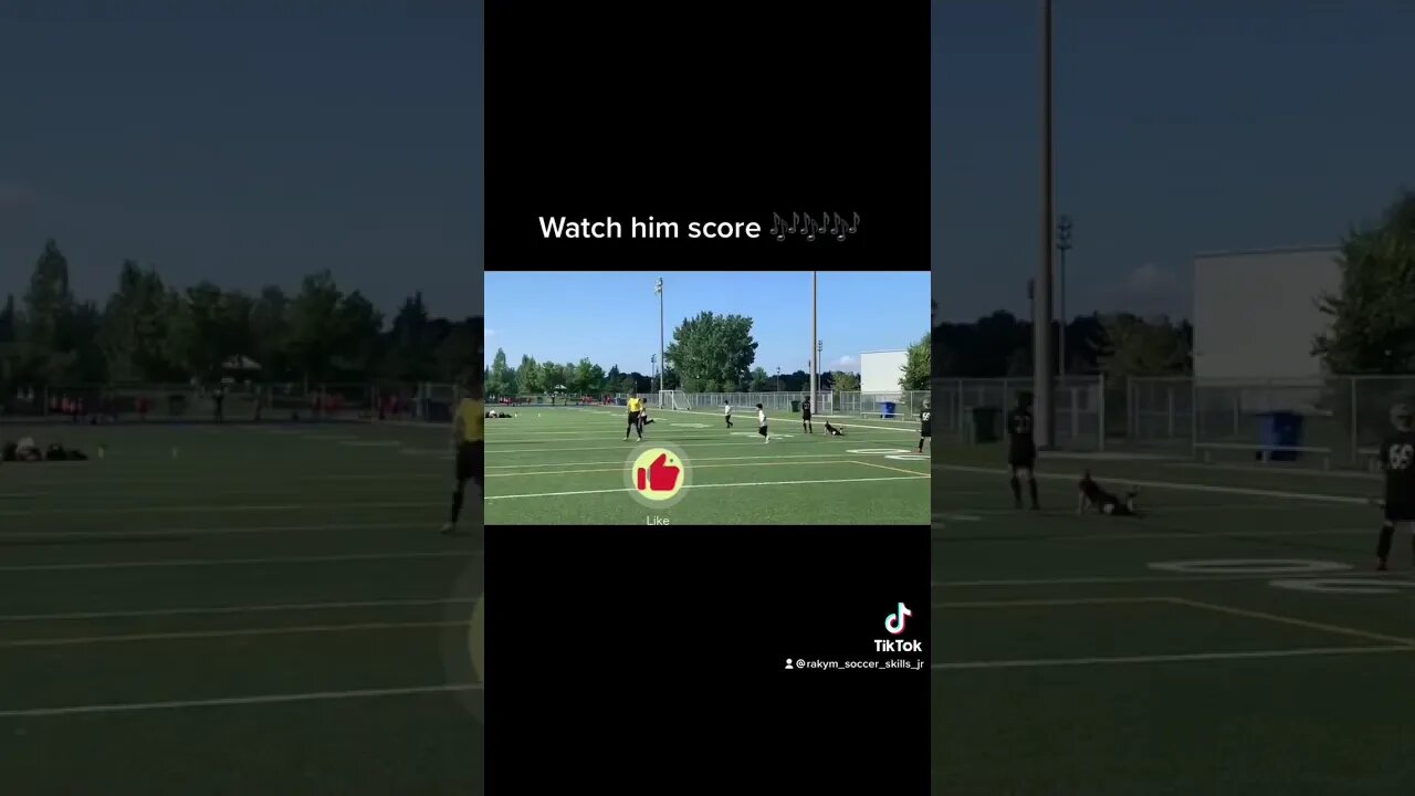 Omg😳 watch him score🎶🎶.#football #shorts #games #short #sports #u10 #canada #acores #goals #mtl